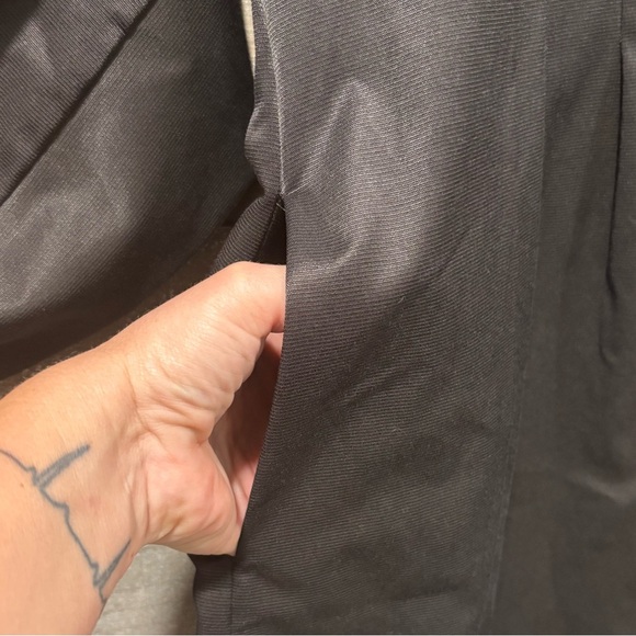 VERTIGO PARIS Avant Garde Origami Dresscoat Overcoat trench coat sz M - Picture 8 of 9